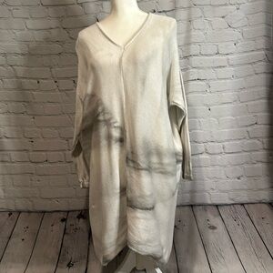 Stefanel Lightweight Cotton Long Sweater Medium